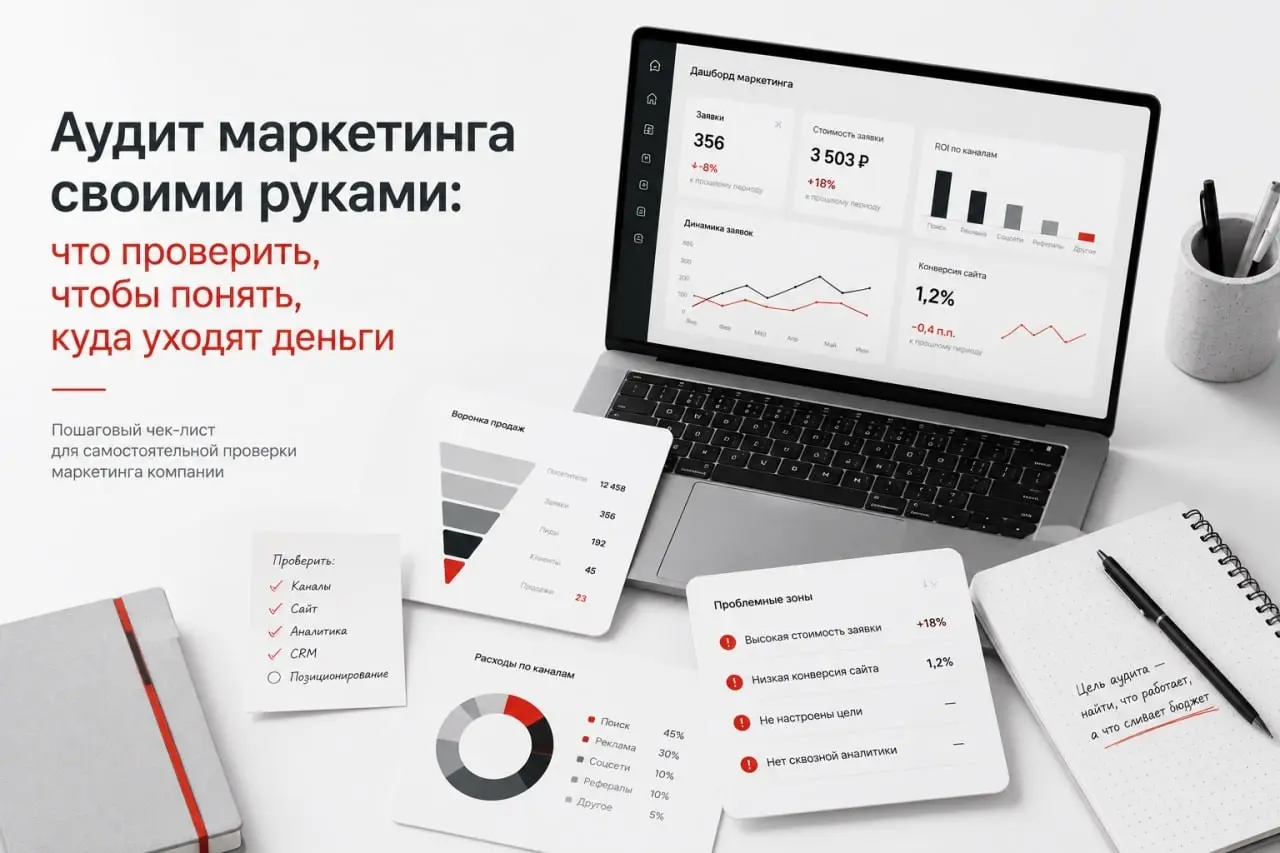 Аудит маркетинга своими руками | Сетка — социальная сеть от hh.ru