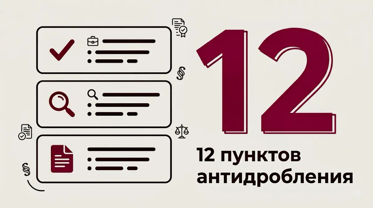 Чек-лист «Антидробление»: 12 пунктов, которые проверит ФНС | Сетка — социальная сеть от hh.ru