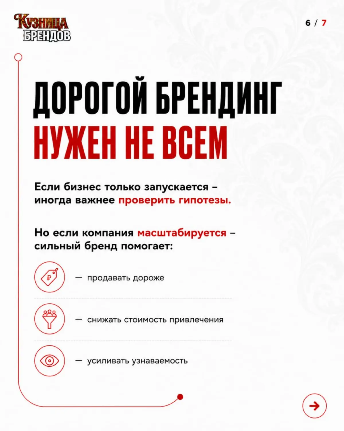 «Сколько стоит брендинг?» один из самых частых вопросов собственников. И один из самых сложных для честного ответа. Разброс на рынке - от 30 тысяч до 7 миллионов рублей | Сетка — социальная сеть от hh.ru