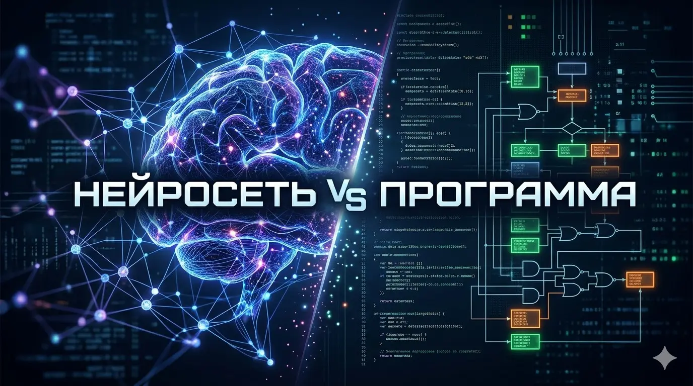 Нейросеть и обычная программа: в чем реальная разница? | Сетка — социальная сеть от hh.ru
