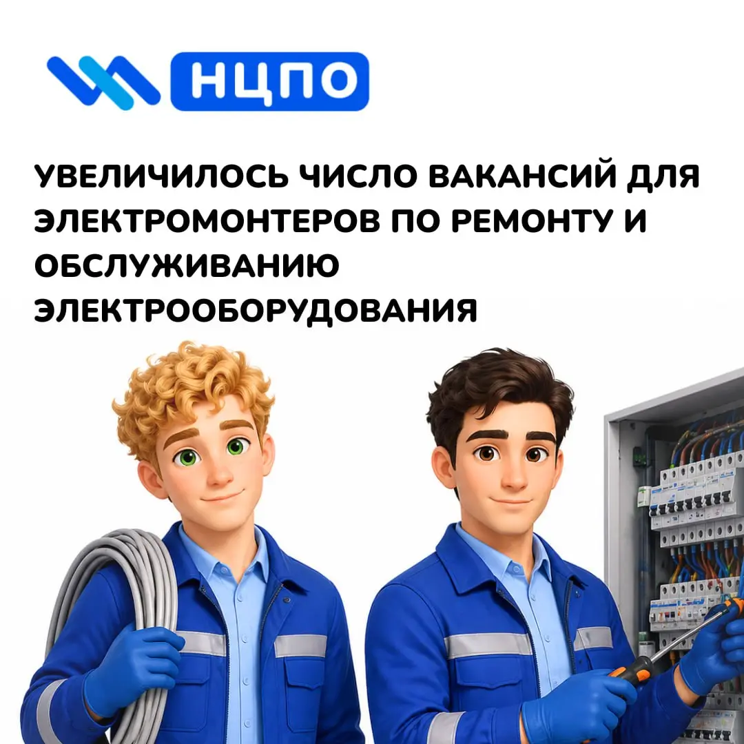 ⚡️ В мае увеличилось число вакансий для электромонтеров по ремонту и обслуживанию электрооборудования
Весной предприятия традиционно усиливают технические службы | Сетка — социальная сеть от hh.ru