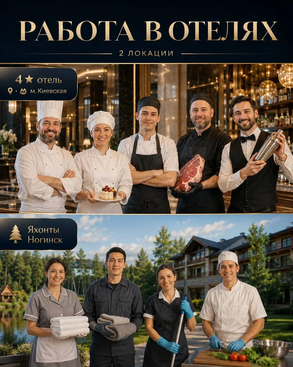 1️⃣ПЕКАРЬ - от 450₽/ч и выше2️⃣ПОВАР В ГОРЯЧИЙ ЦЕХ - от 450₽/ч и выше3️⃣КОНДИТЕР - от 450₽/ч и выше4️⃣МЯСНИК - от 450₽/ч и выше5️⃣БАРМЕН - от 450₽/ч и выше6️⃣ГОРНИЧНАЯ - до 110.000₽7️⃣СТЮАРД - до 110 | Сетка — социальная сеть от hh.ru