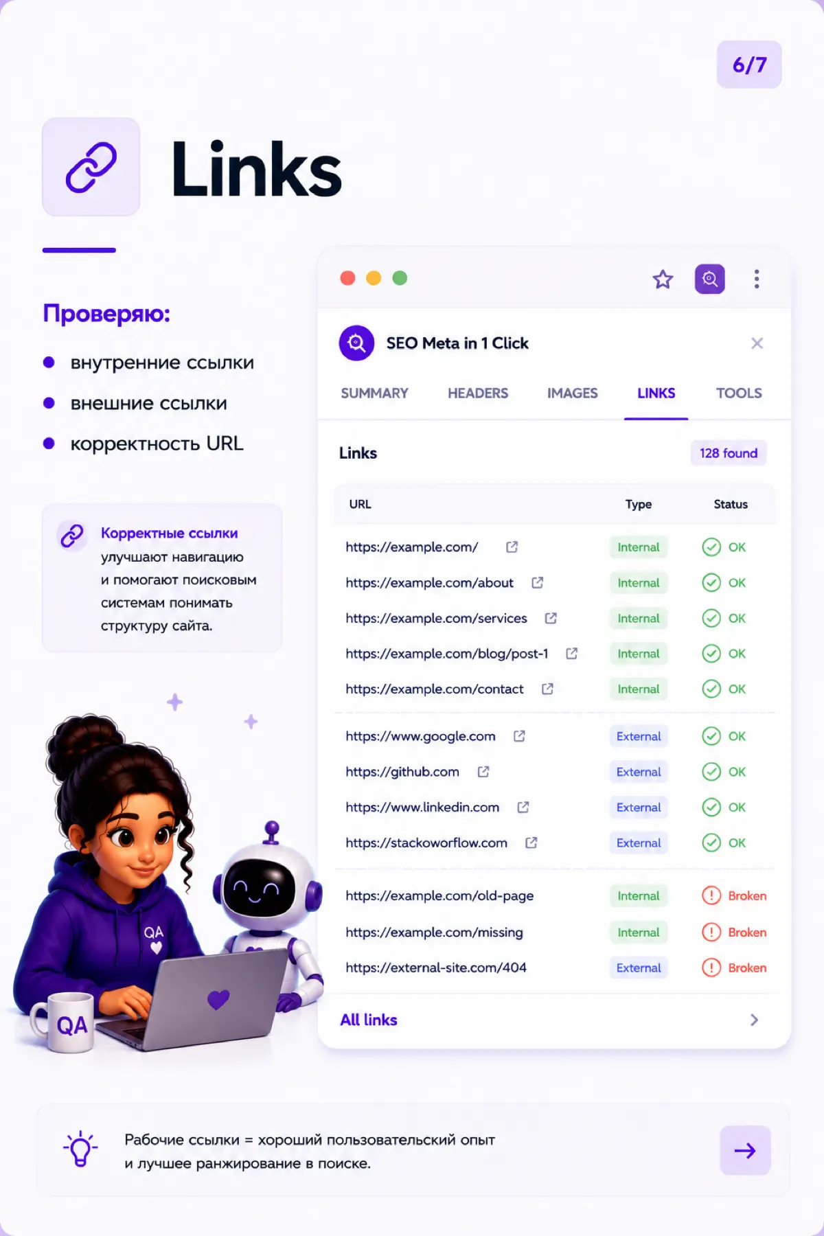 SEO Meta in 1 Click для QA💻 | Сетка — социальная сеть от hh.ru