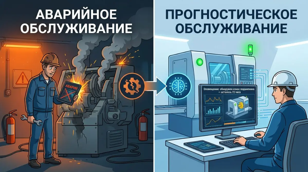 Прогностическое ТО: от аварийного ремонта к точным прогнозам | Сетка — социальная сеть от hh.ru