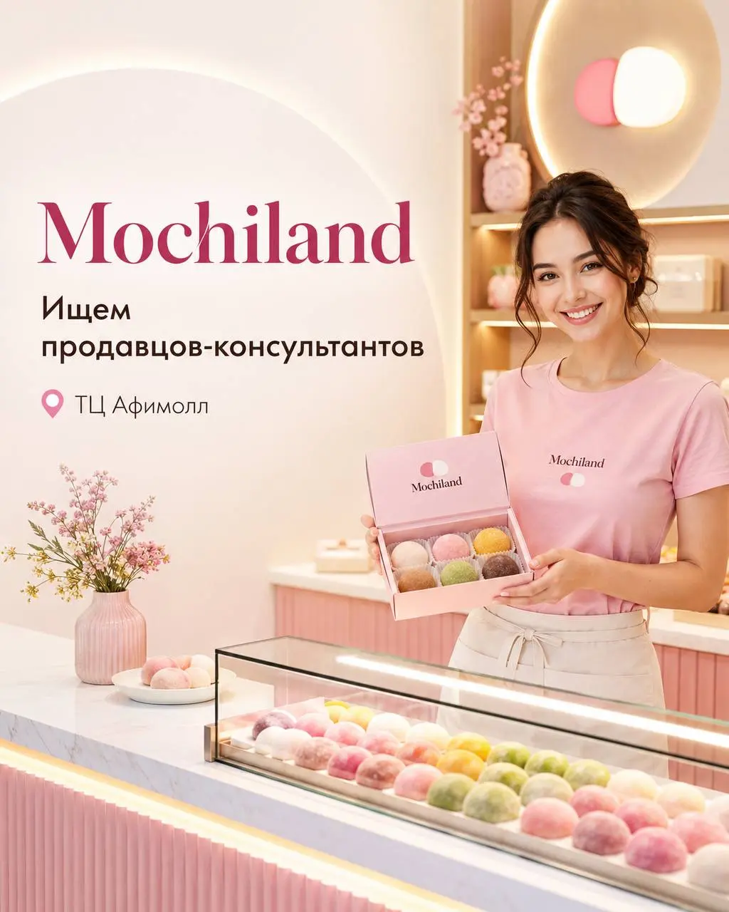 ПРОДАВЕЦ-КОНСУЛЬТАНТ
75 000₽ - 90 000₽
Mochiland
• Москва, ТЦ Афимолл
• Розничная торговля
• @tuganti
Полное описание вакансии размещено в Телеграм и Макс | Сетка — социальная сеть от hh.ru