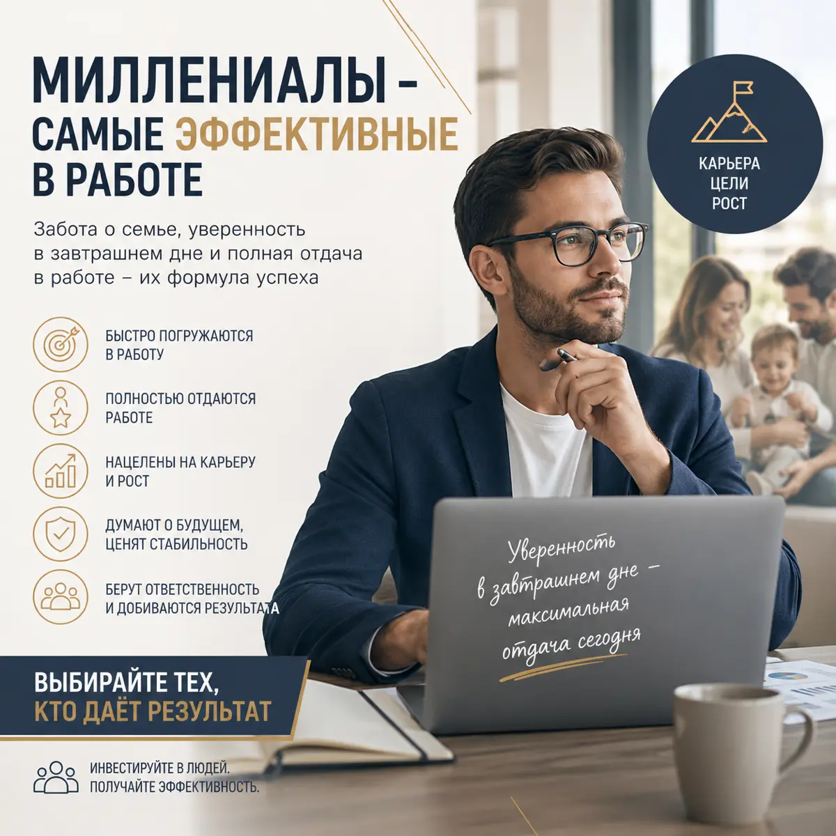 Идеальный кандидат - миллениалы | Сетка — социальная сеть от hh.ru