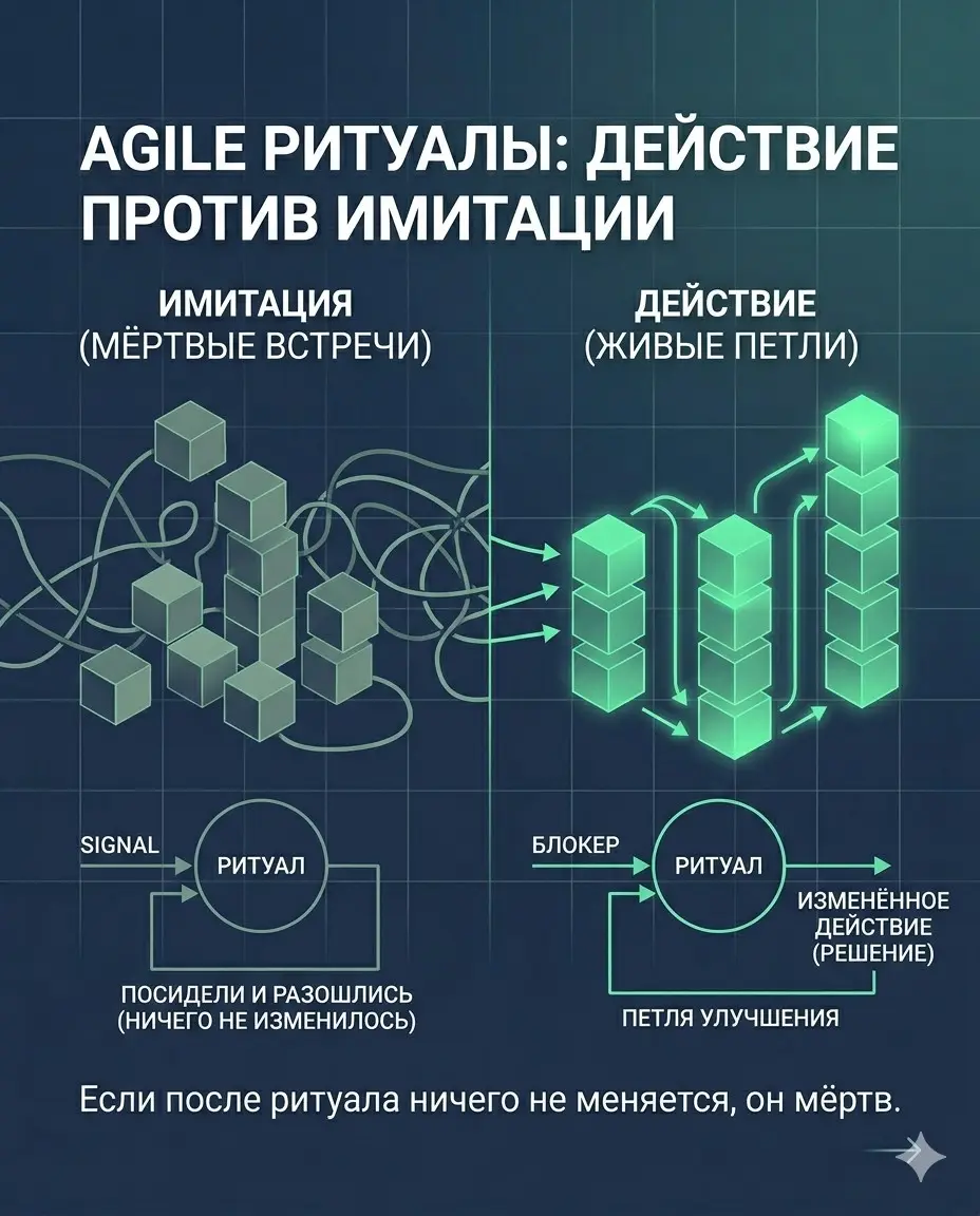 Ритуалы Agile, которые работают, а не просто «посидели» | Сетка — социальная сеть от hh.ru