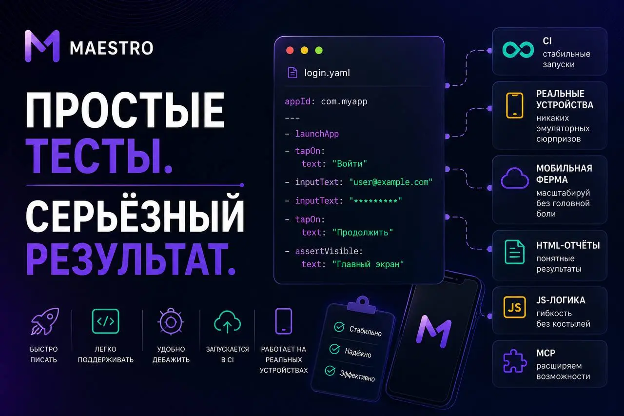 Мысли о “простых” тестах Maestro | Сетка — социальная сеть от hh.ru