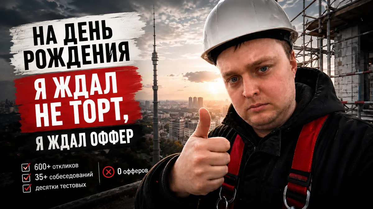 В свой день рождения я больше всего ждал письмо от HR | Сетка — социальная сеть от hh.ru