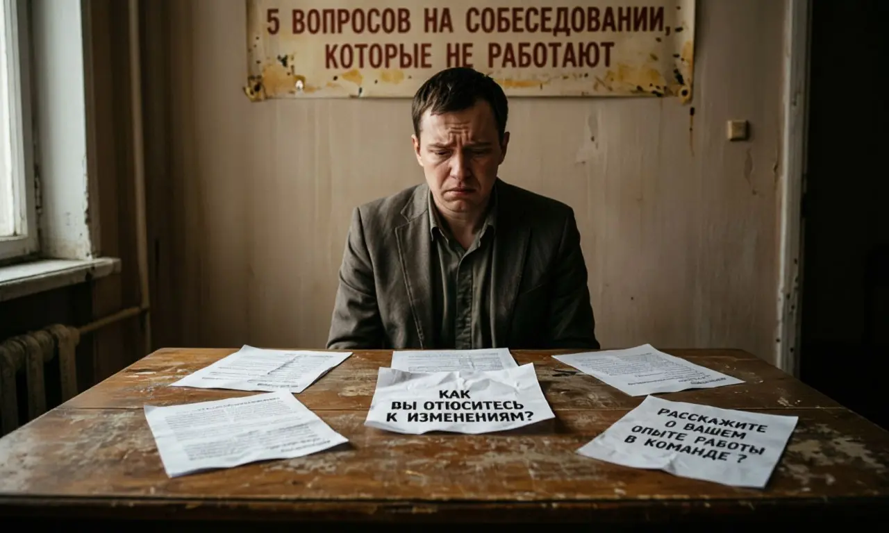 5 вопросов на собеседовании, которые не работают | Сетка — социальная сеть от hh.ru