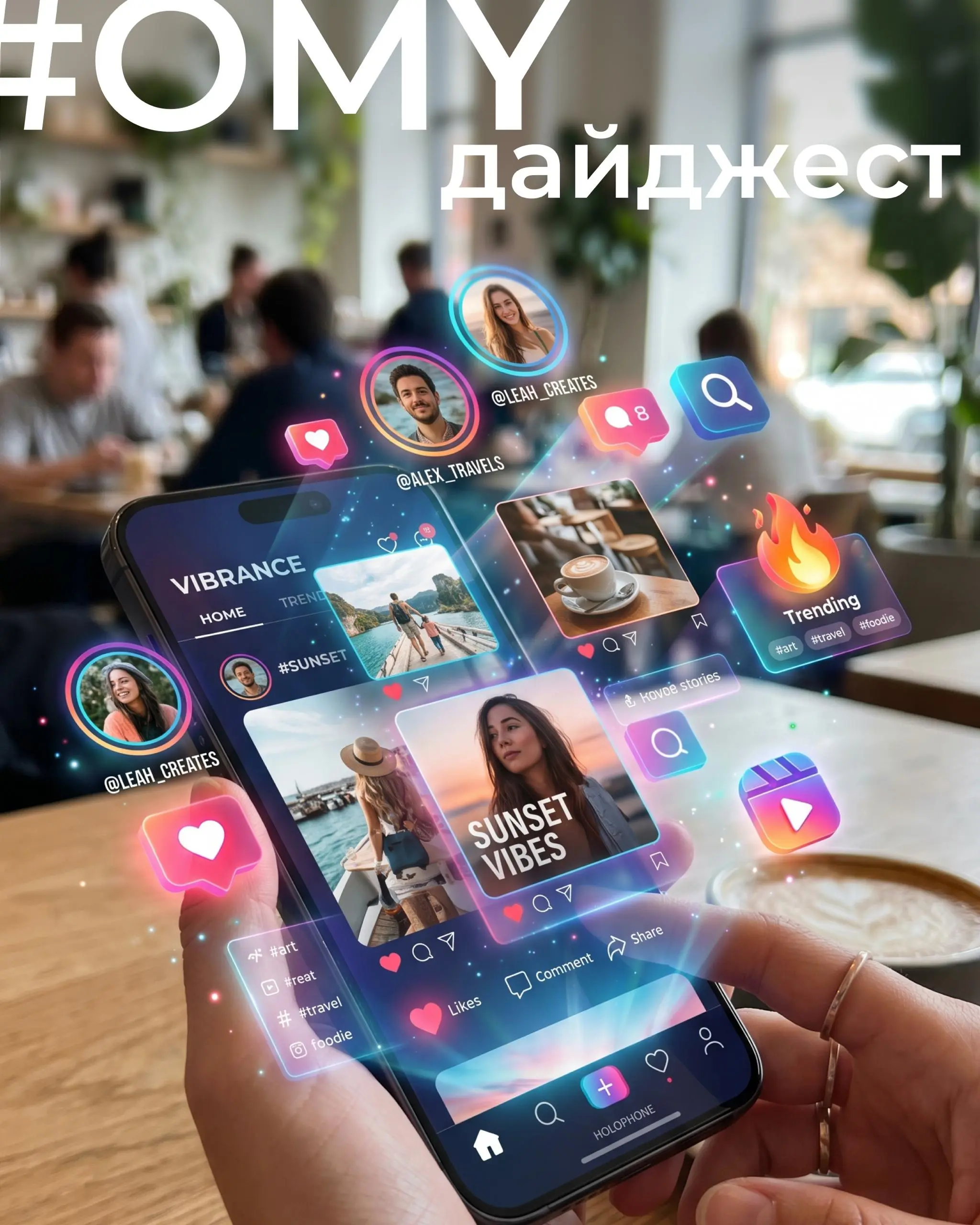 #OMYдайджест
Собрали главное по рынку за май. Читать можно за кофе.
1 | Сетка — социальная сеть от hh.ru