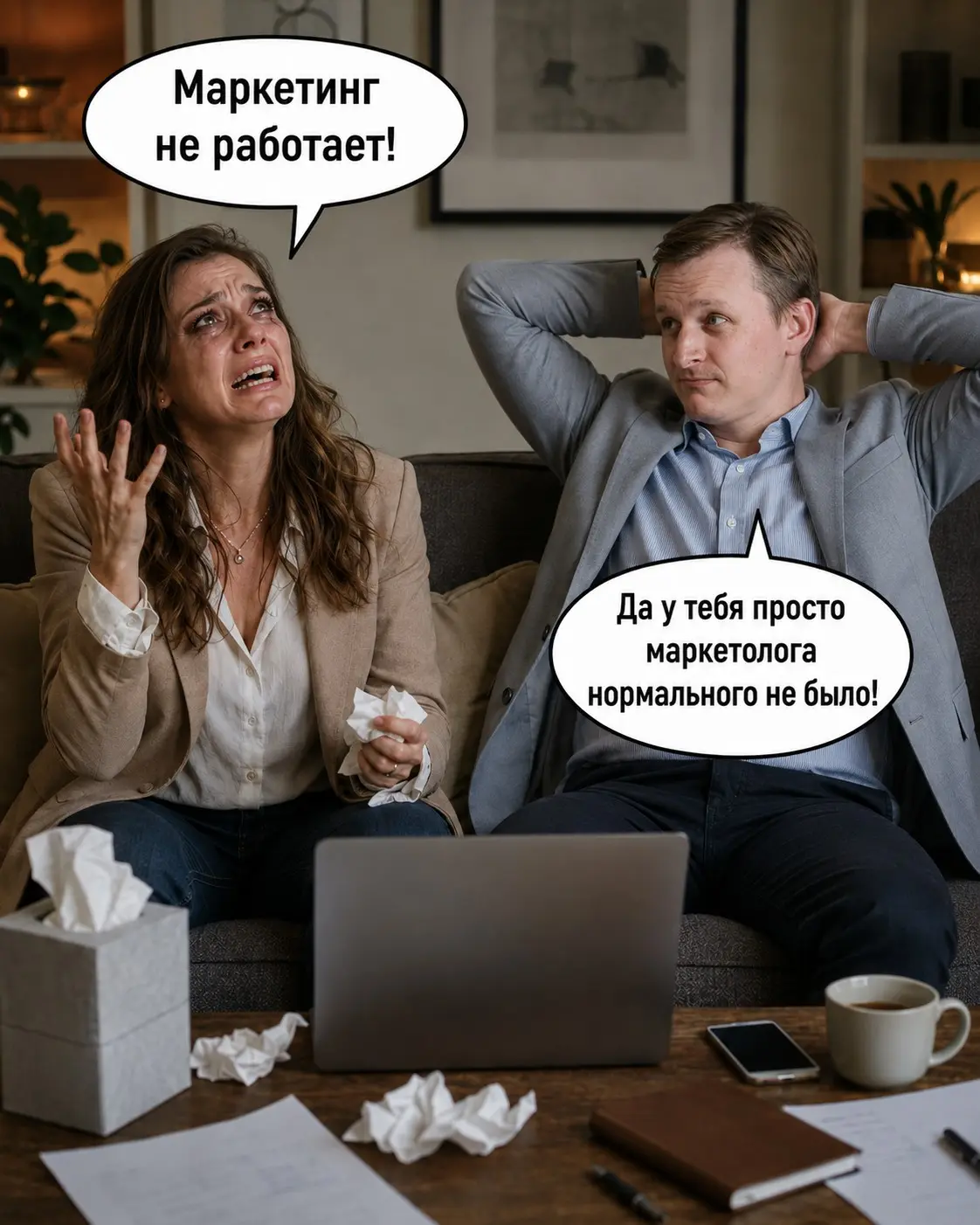 "Ваш маркетинг не работает"! | Сетка — социальная сеть от hh.ru