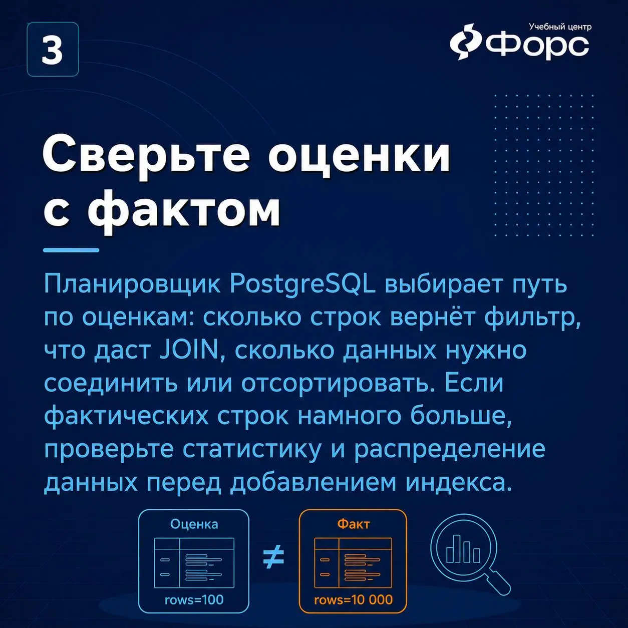 🛠️ Запрос в PostgreSQL вчера выполнялся за 300 мс, а сегодня — 40 секунд.
Первая реакция: «Нужен индекс». Иногда это верно | Сетка — социальная сеть от hh.ru