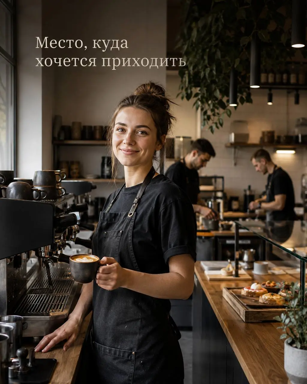БАРИСТА
От 400₽/ч
TO BE STORY
• Москва, м. Шелепиха
• Рестораны/Кафе
• +79034803964
Полное описание вакансии размещено в Телеграм и Макс. Переходите по ссылке в закрепленном сообщении | Сетка — социальная сеть от hh.ru
