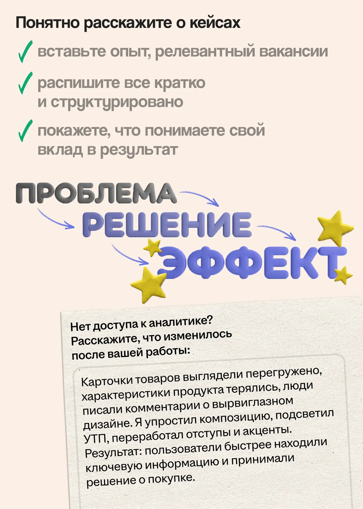 Связь дизайна и продуктовых метрик — зачем она в резюме? | Сетка — социальная сеть от hh.ru