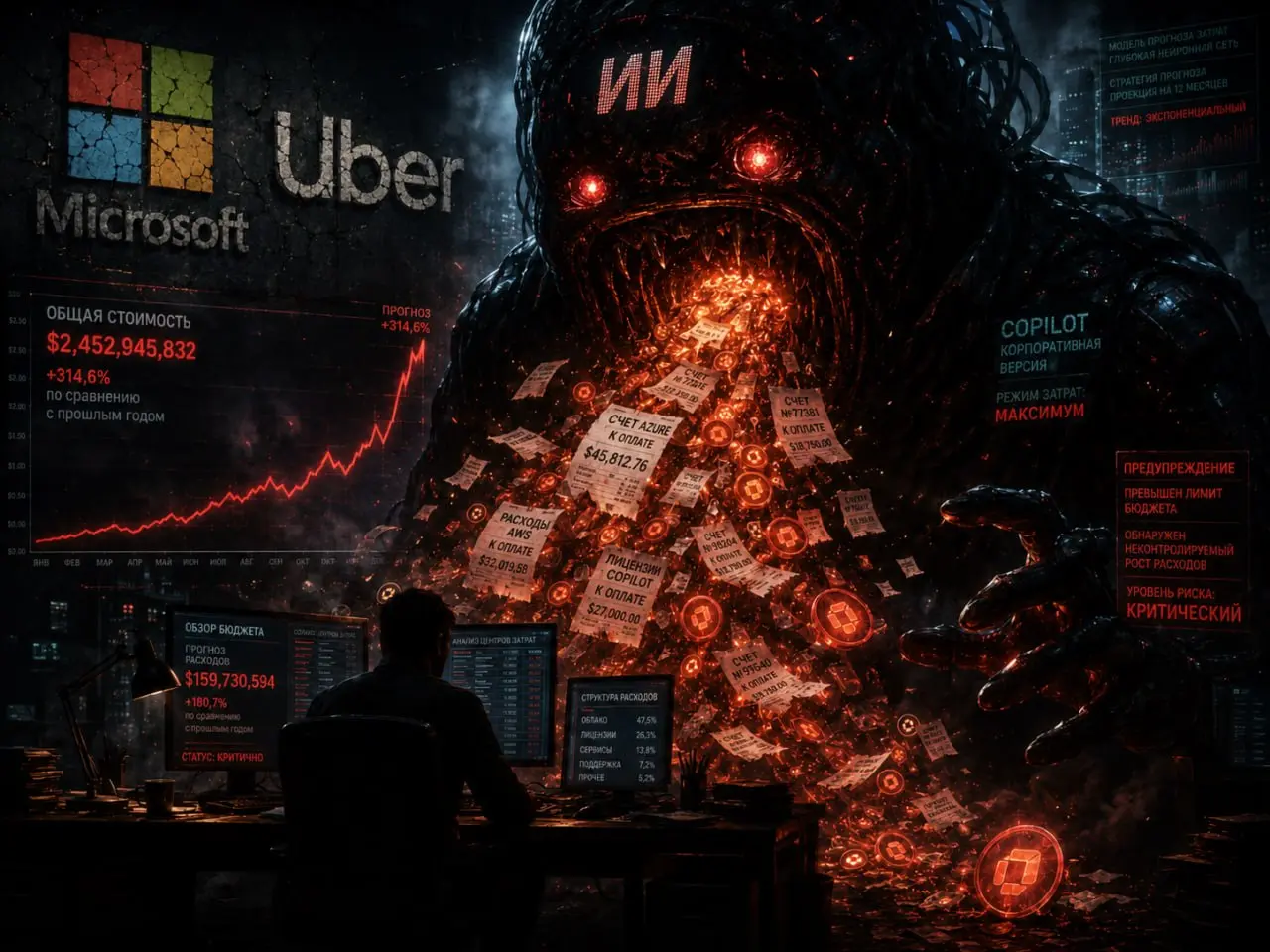 Microsoft и Uber первыми показали: пузырь ИИ уже трещит по швам
Microsoft отменяет почти все внутренние лицензии на Claude Code к концу июня | Сетка — социальная сеть от hh.ru