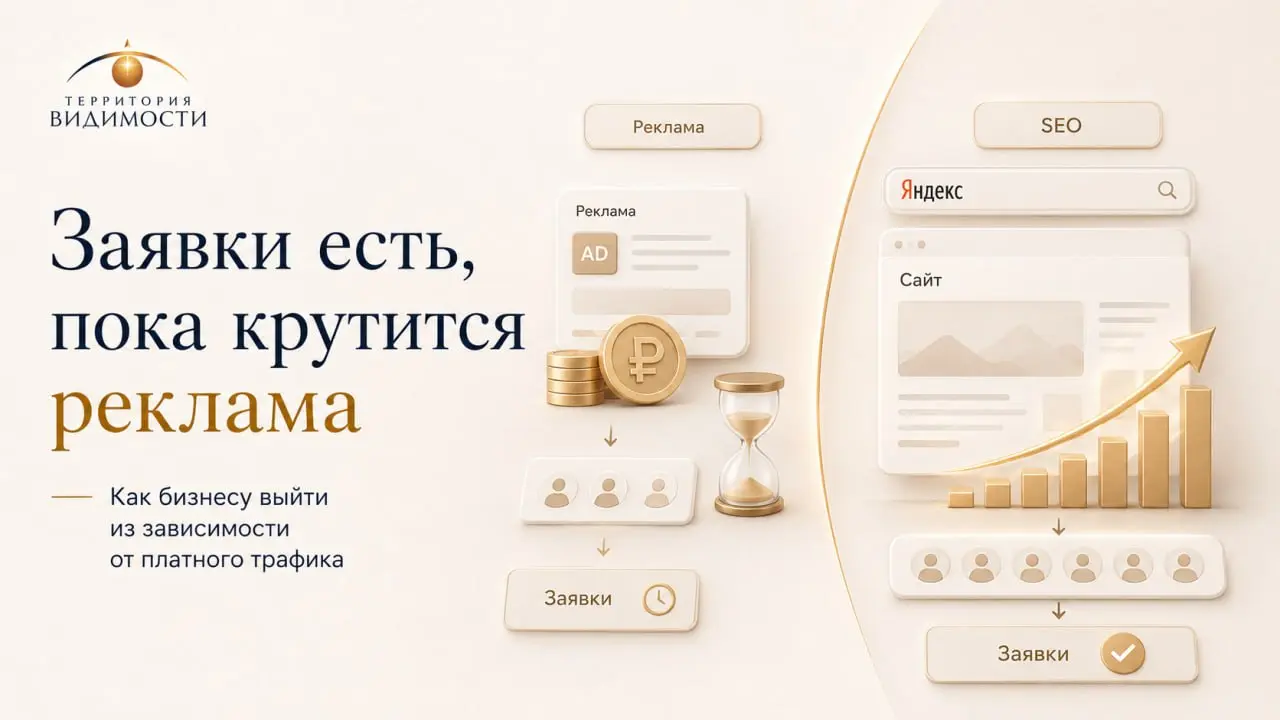 Заявки есть, пока крутится реклама. А что будет, когда бюджет остановится?
Реклама — быстрый инструмент.
Запустили кампанию, пополнили бюджет, получили показы, клики, заявки. Всё понятно и удобно | Сетка — социальная сеть от hh.ru