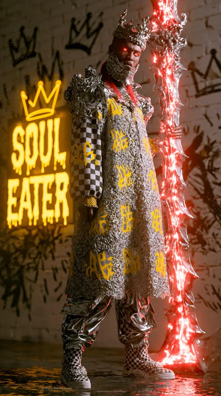 SOUL EATER ⚡️ Новая серия концептов.
Представьте мир киберпанка, где по улицам ходят современные Жнецы. Неон, граффити, и косы, что горят огнем.
Собрали для вас целую команду "Пожирателей душ" | Сетка — социальная сеть от hh.ru