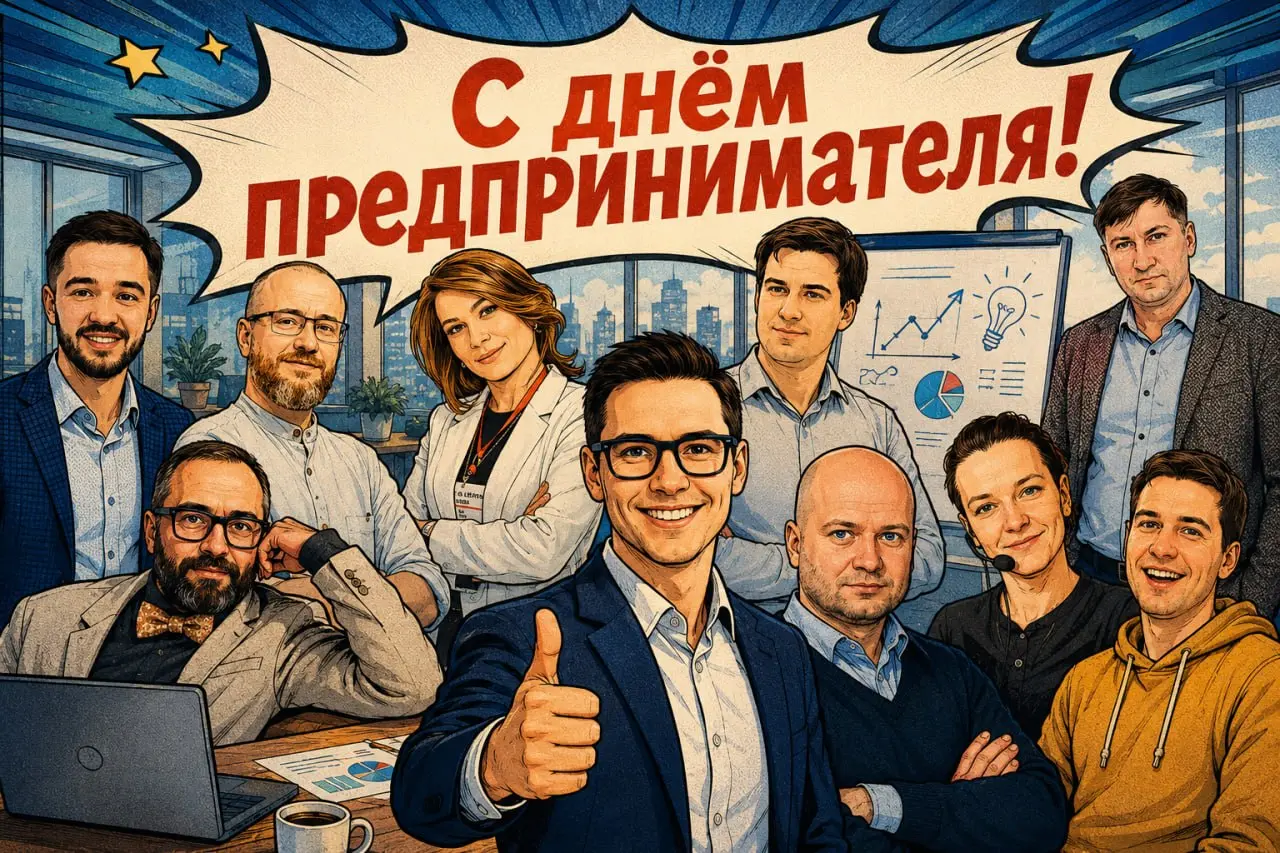Друзья, всех причастных с днём предпринимателя! 🦄
Если вы запускаете стартап, строите новый продукт внутри или вне компании, продаёте экспертизу, ведёте бизнес или просто пытаетесь сделать что-то ново... | Сетка — социальная сеть от hh.ru