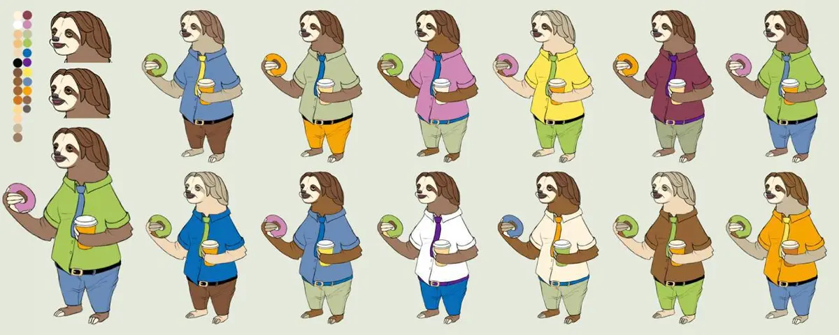 🦥 Character concept development for 3D
.
.
.
#alyona2d #2d #props #illustrator | Сетка — социальная сеть от hh.ru