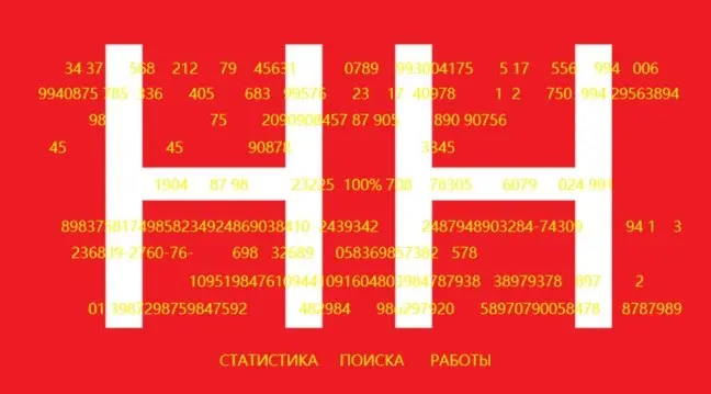 Статистика поиска работы | Сетка — социальная сеть от hh.ru