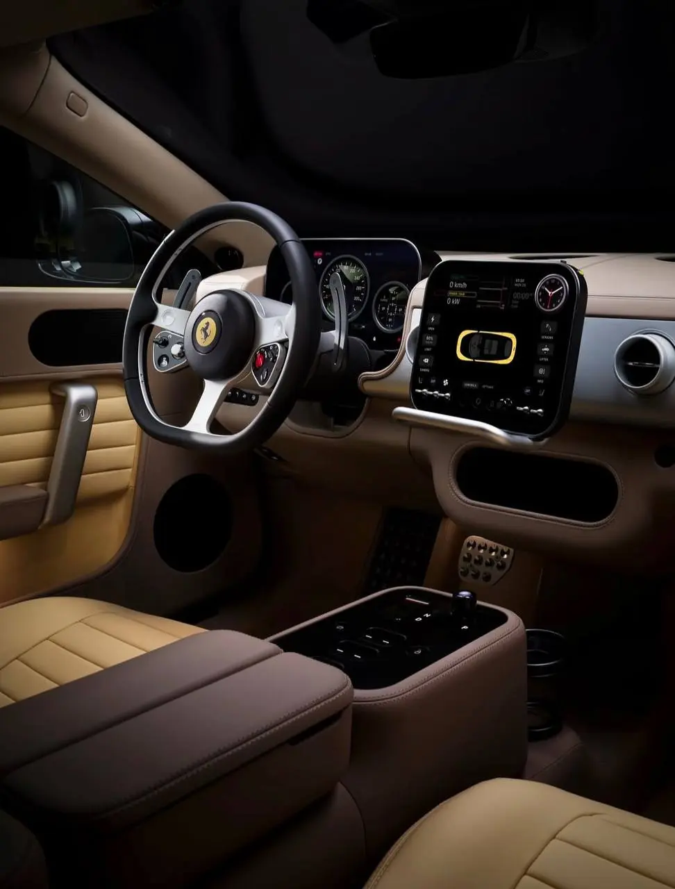 Ferrari представила Luce — первый серийный электромобиль марки, разработанный совместно с калифорнийской студией LoveFrom под руководством Джони Айва | Сетка — социальная сеть от hh.ru