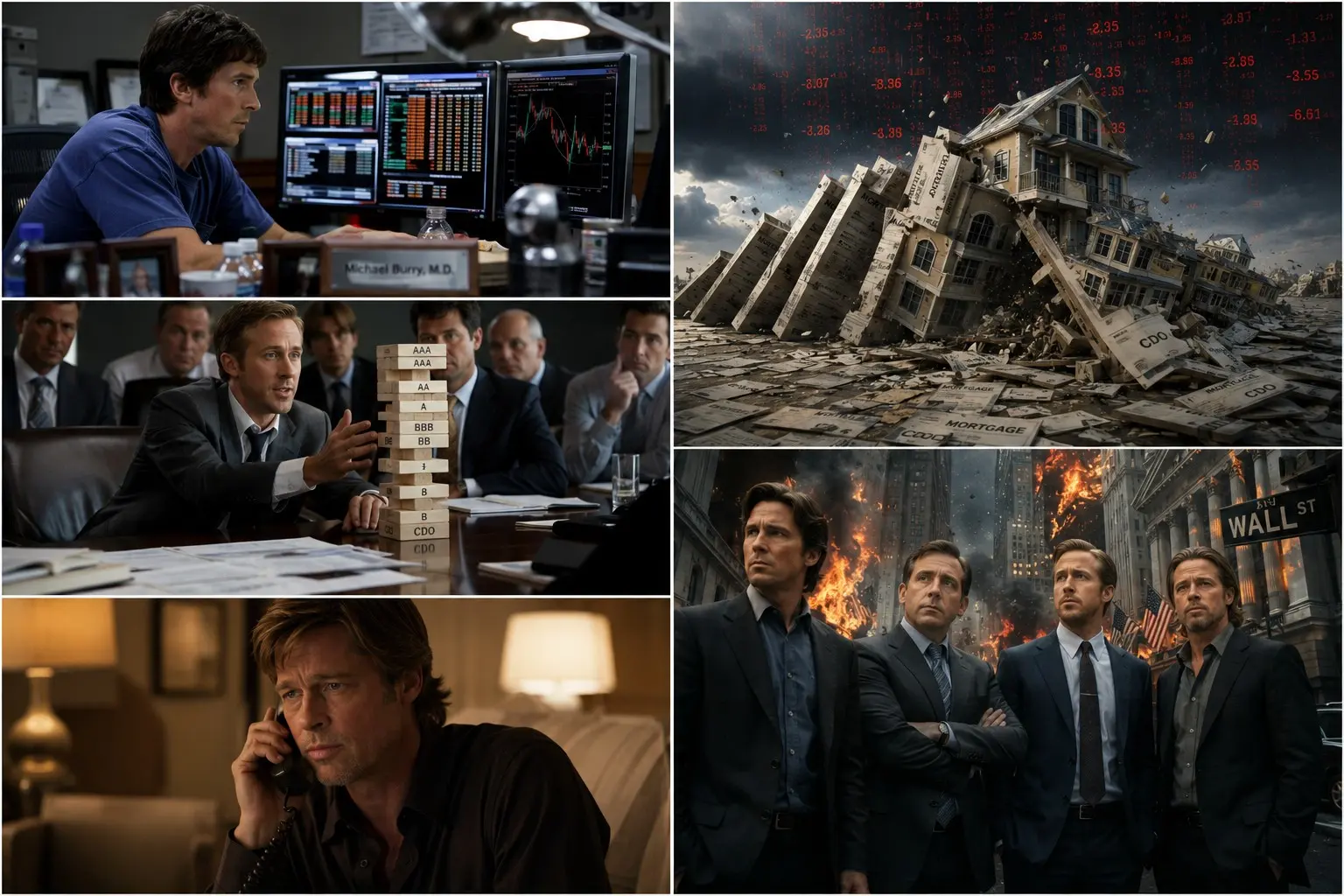 "The Big Short". Экранизированный крах. | Сетка — социальная сеть от hh.ru
