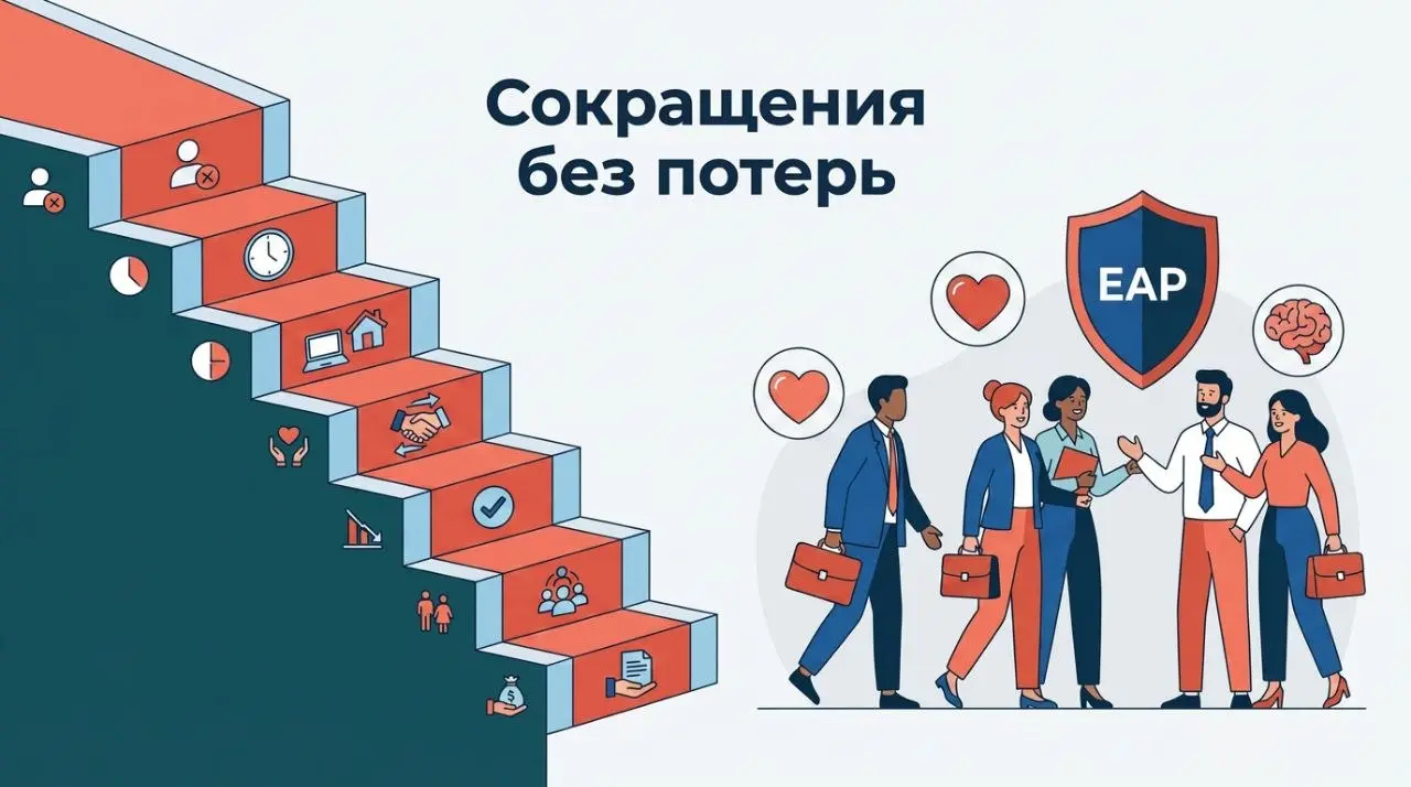 ✂️ Сокращения персонала: как не разрушить компанию, пока режешь косты
Пост по материалам статьи и ближайших выступлений по теме✌️
Вот и некоторая полезная информация:
Уволили людей — и думаете, что сэ... | Сетка — социальная сеть от hh.ru