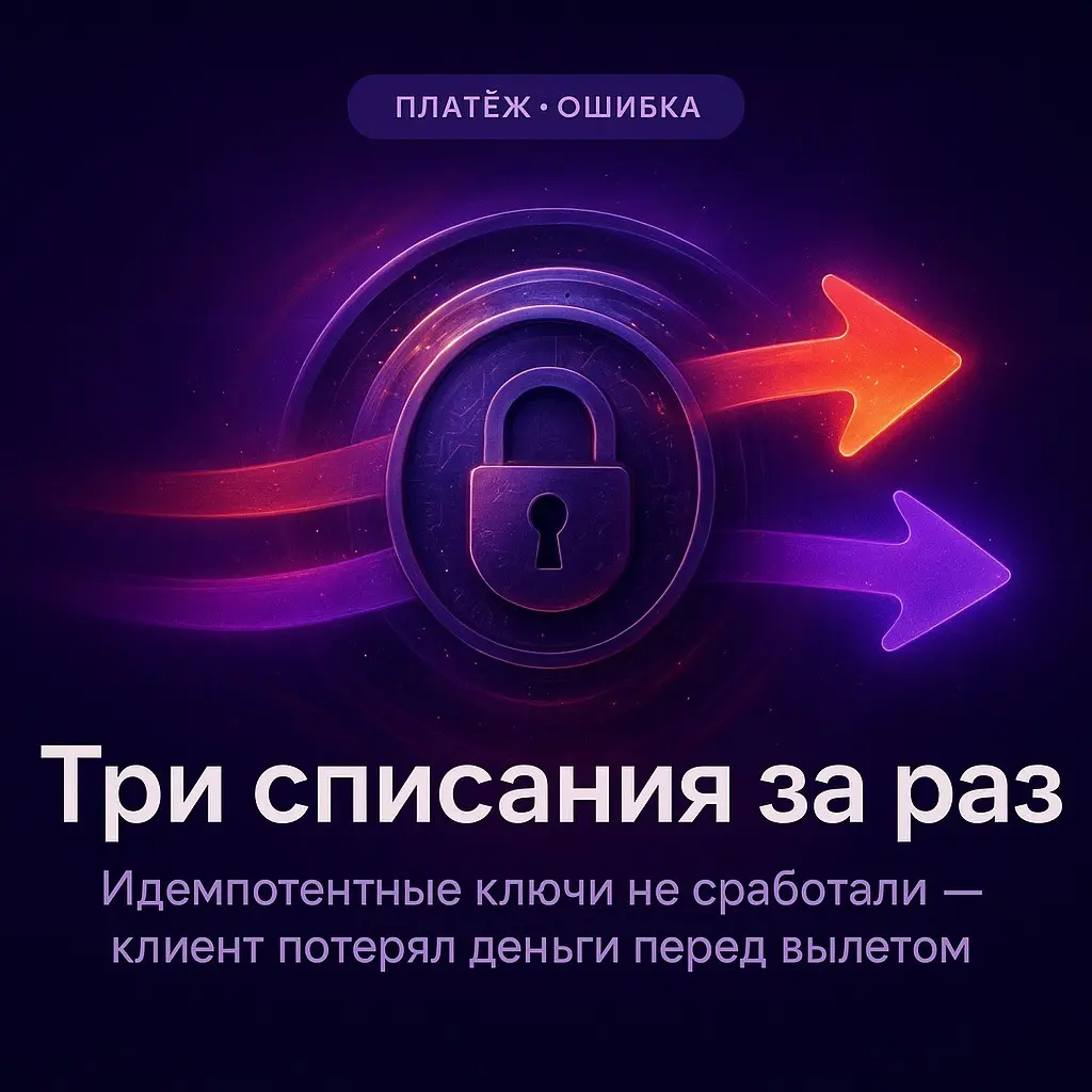 Idempotency keys: 5 граблей на проде платёжного шлюза | Сетка — социальная сеть от hh.ru