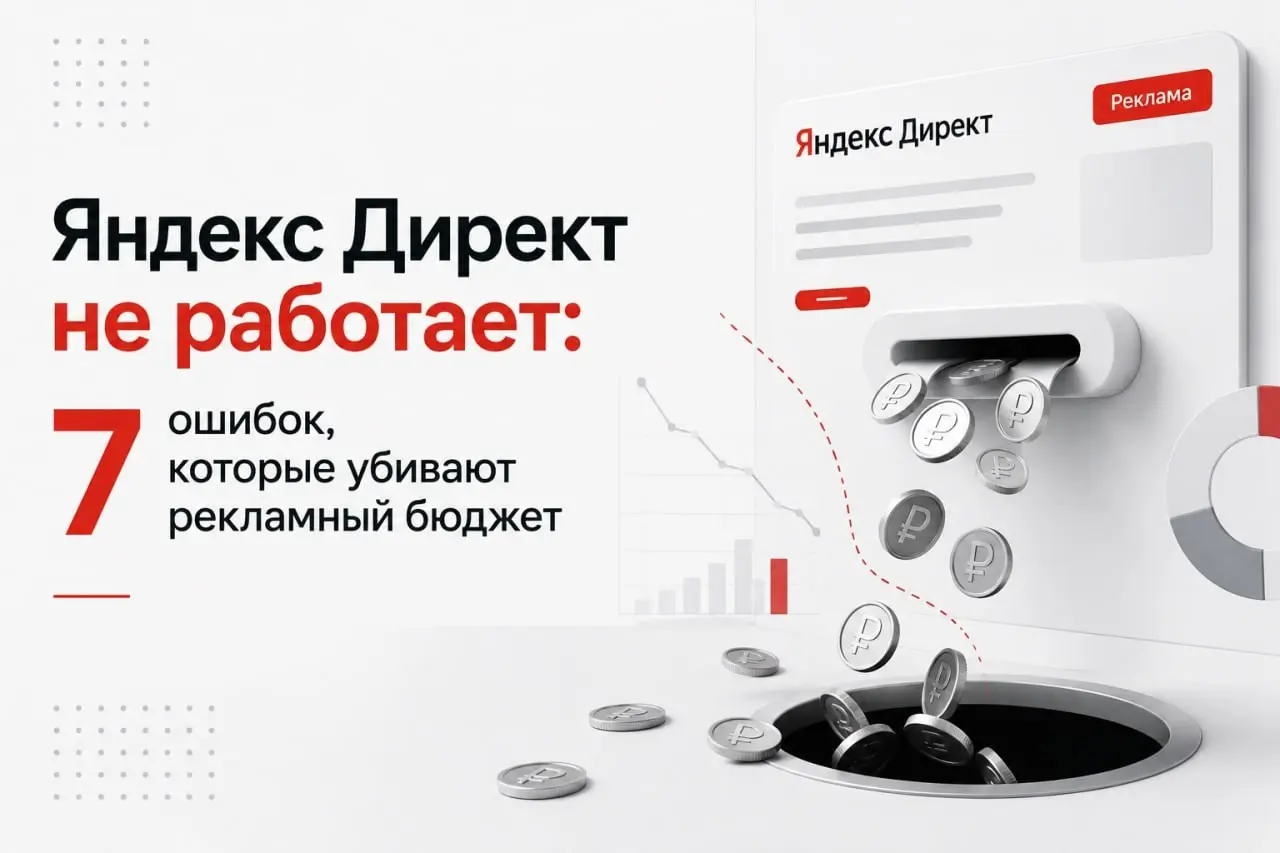Почему Яндекс Директ сливает бюджет: 7 частых ошибок | Сетка — социальная сеть от hh.ru
