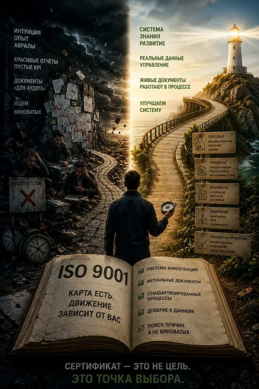 ISO 9001: когда сертификат есть, а системы — нет. Часть 3 | Сетка — социальная сеть от hh.ru