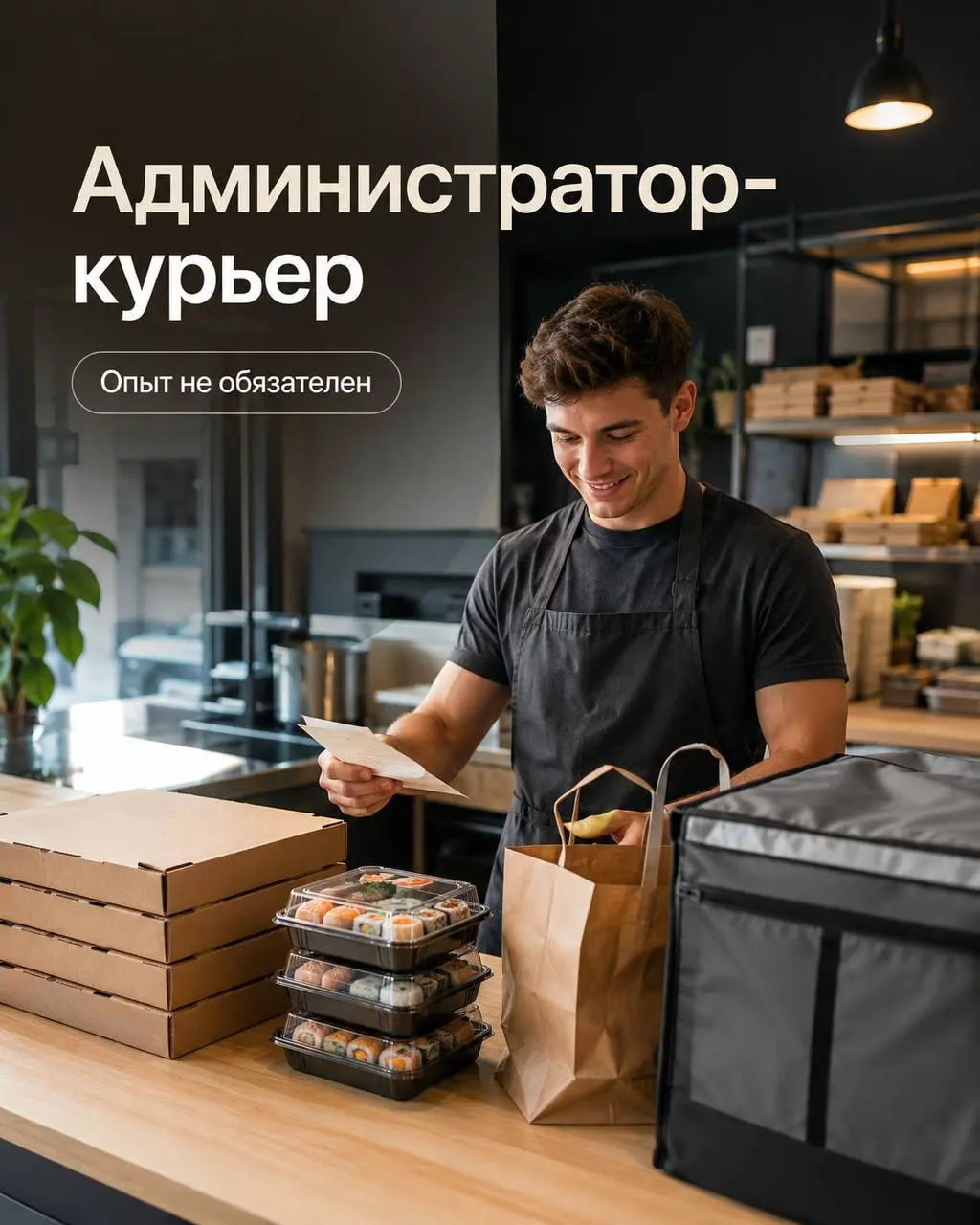 АДМИНИСТРАТОР-КУРЬЕР
От 90 000₽
РыбаСан
• Москва
• Курьерские услуги и доставка
• +79266566868
Полное описание вакансии размещено в Телеграм и Макс. Переходите по ссылке в закрепленном сообщении | Сетка — социальная сеть от hh.ru