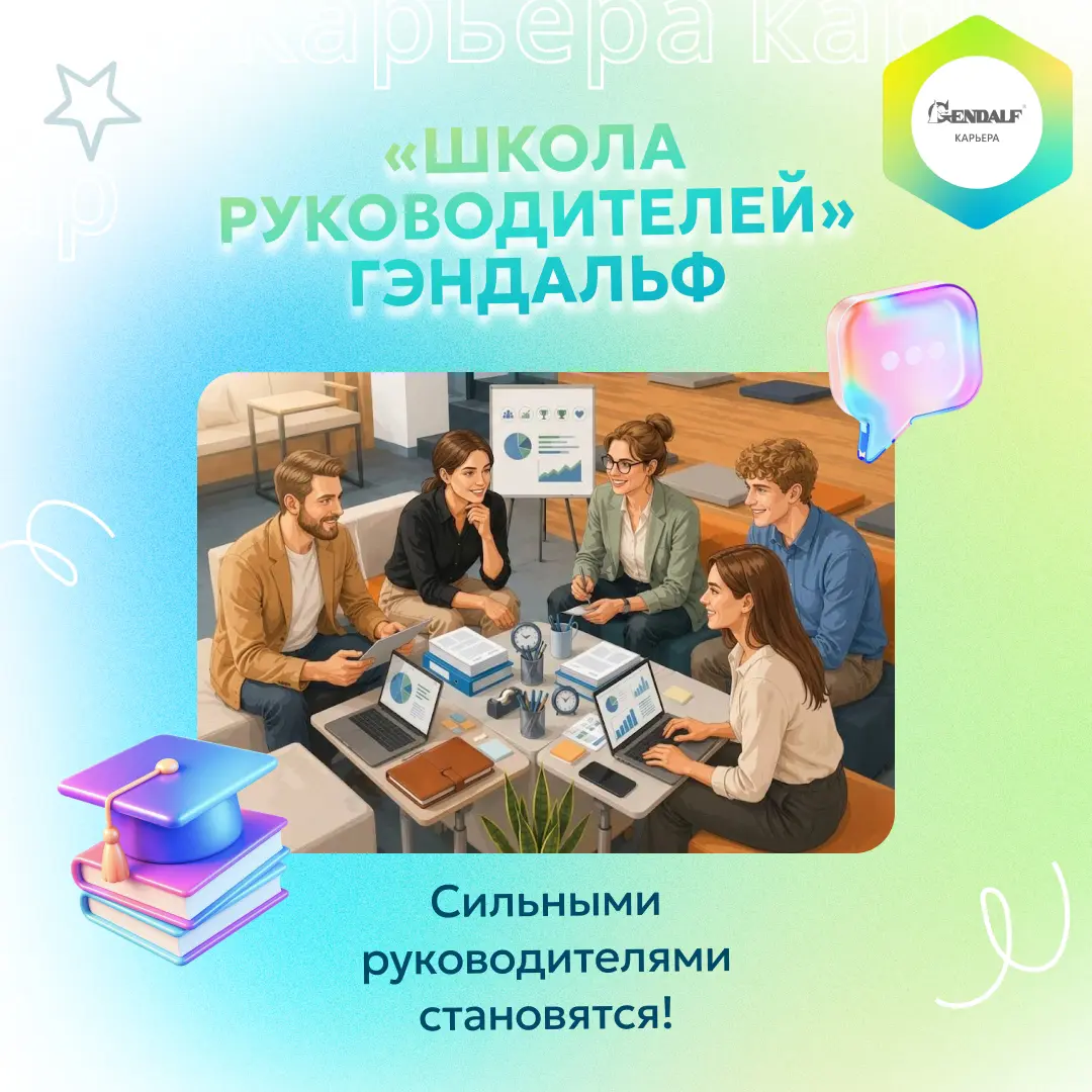 👔 Школа руководителей. Руководителями рождаются или становятся?
💼 В ГЭНДАЛЬФ уверены: сильными руководителями становятся — через опыт, упорство и практику | Сетка — социальная сеть от hh.ru