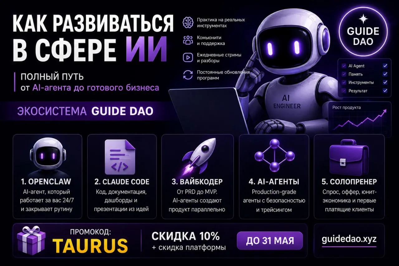Как развиваться в сфере ИИ, а не просто смотреть очередные ролики про нейросети?
За последний месяц я понял важную вещь: рынок AI уже давно не про «попробовать ChatGPT» | Сетка — социальная сеть от hh.ru