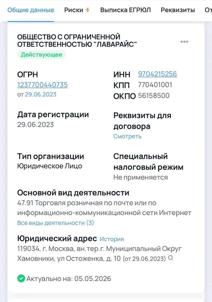 Оказывается, купальники можно продавать круглый год: выручка 2,3 млрд, чистая прибыль 583 млн. Бренд Lavarice. Они продают ещё и нижнее белье и спортивную одежду | Сетка — социальная сеть от hh.ru