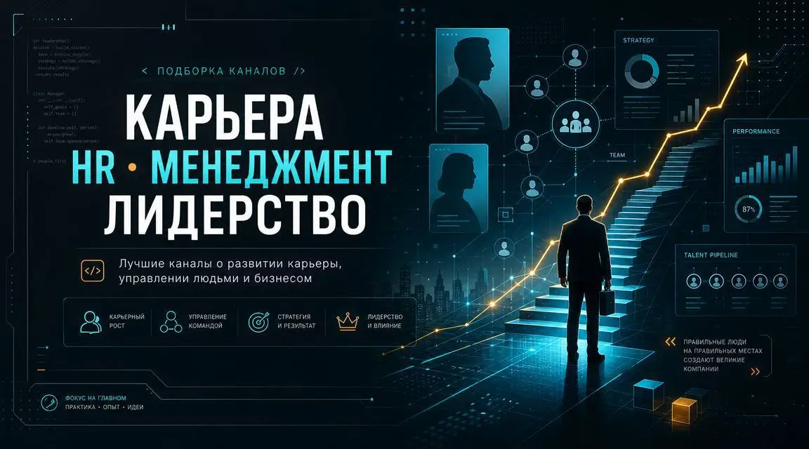 Не просто подборка каналов.
Это навигатор по карьерной высоте. 🧭
Если вы растёте в профессии, управляете командой, нанимаете людей или строите HR-системы — эта папка создана для вас | Сетка — социальная сеть от hh.ru