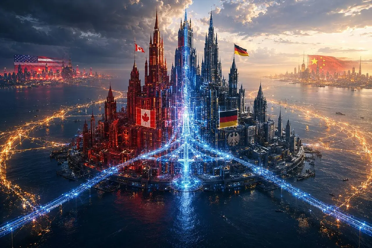 🌍 Cohere + Aleph Alpha | Европа строит свой собственный AI
Канада и Германия объединились против американских и китайских AI-гигантов. Ставка — $20 млрд и суверенитет данных для целых отраслей | Сетка — социальная сеть от hh.ru