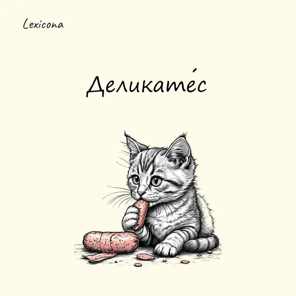 Деликатес
Сегодня слово «деликатес» означает что-то особенное, редкое, дорогое или очень вкусное | Сетка — социальная сеть от hh.ru