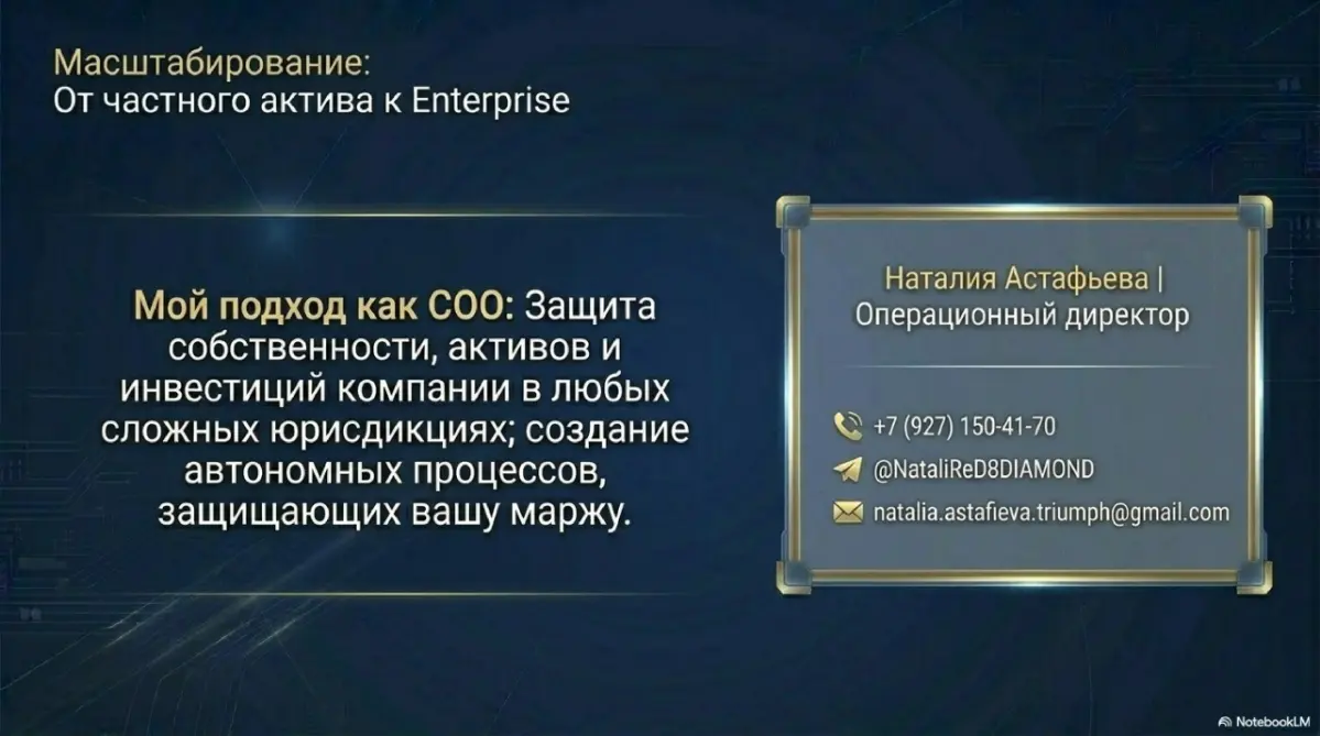 КЕЙС № 11: Антикризисное управление проблемными активами и защита собственности
Роль: Операционный директор (COO) Срок реализации: 4 года стратегического контроля и стабильного результата Стратегическ... | Сетка — социальная сеть от hh.ru