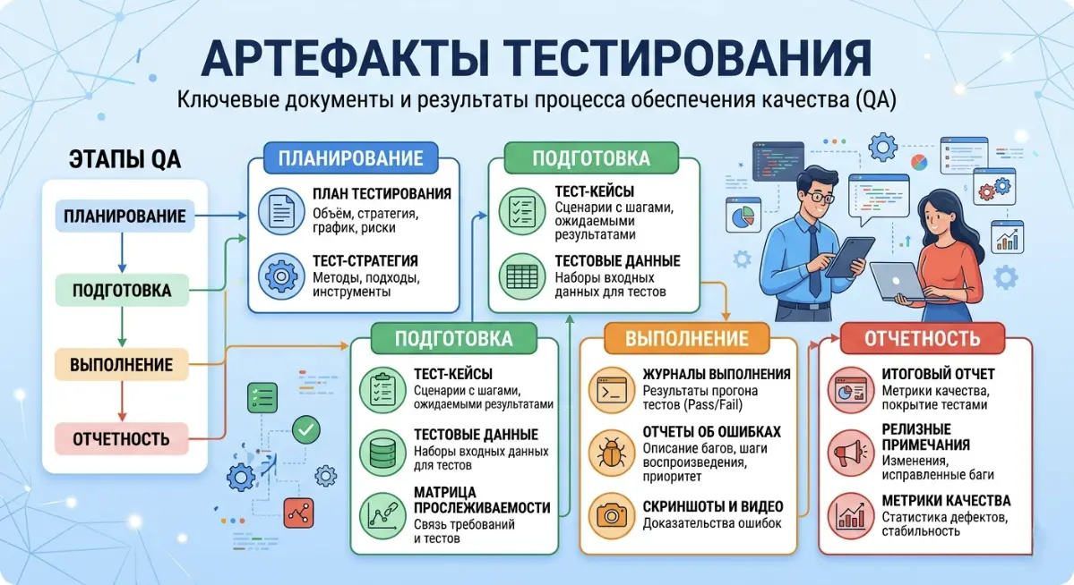 Артефакты тестирования, что это такое? | Сетка — социальная сеть от hh.ru