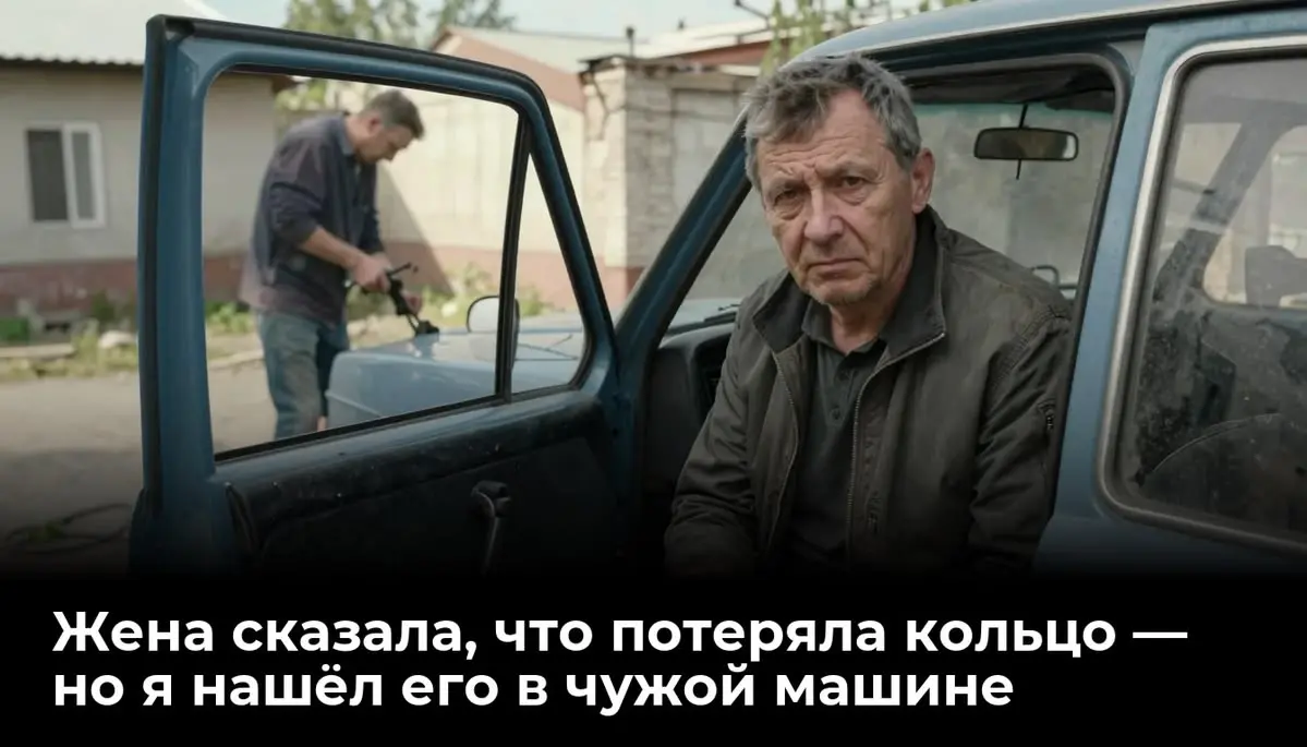Жена сказала, что потеряла кольцо — но я нашёл его в чужой машине
Кольцо лежало под пассажирским сиденьем | Сетка — социальная сеть от hh.ru