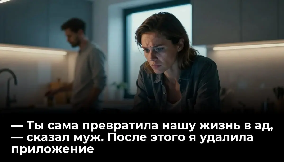 — Ты сама превратила нашу жизнь в ад, — сказал муж. После этого я удалила приложение
Антон бросил свой телефон на столешницу | Сетка — социальная сеть от hh.ru