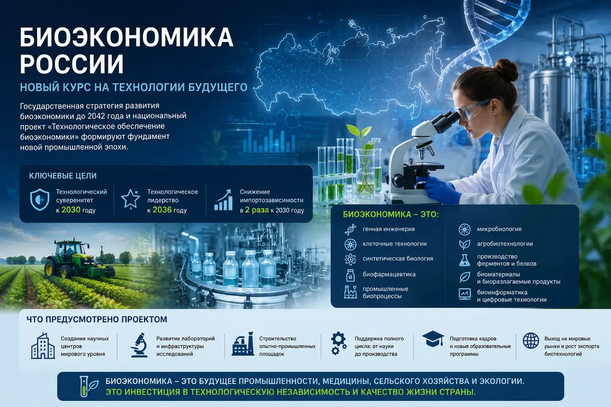 Биоэкономика России: закон, который почти не заметили | Сетка — социальная сеть от hh.ru