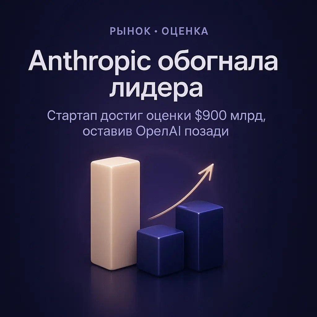 Anthropic обошла OpenAI: $900 млрд оценка — что это значит | Сетка — социальная сеть от hh.ru