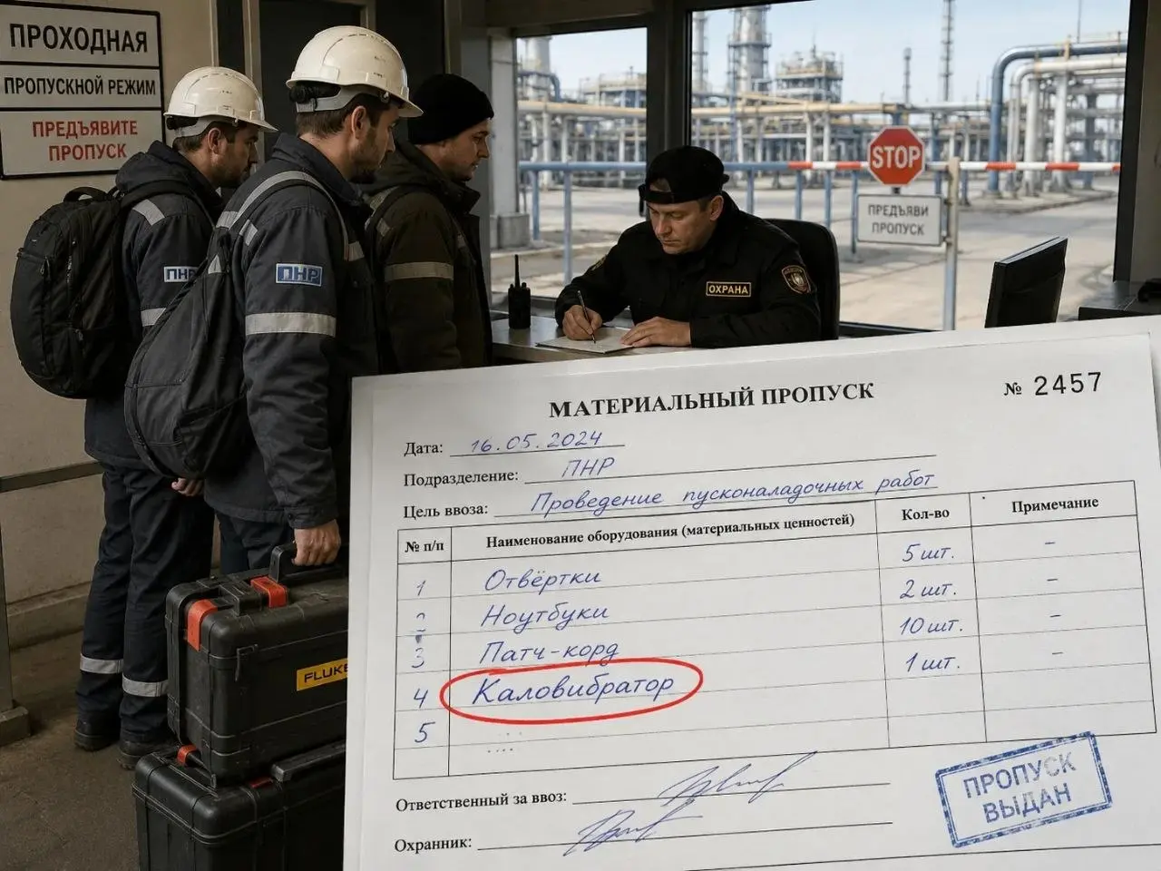 Ситуация: заходим группой ПНР на проект. Приехали, везём с собой всё необходимое оборудование | Сетка — социальная сеть от hh.ru