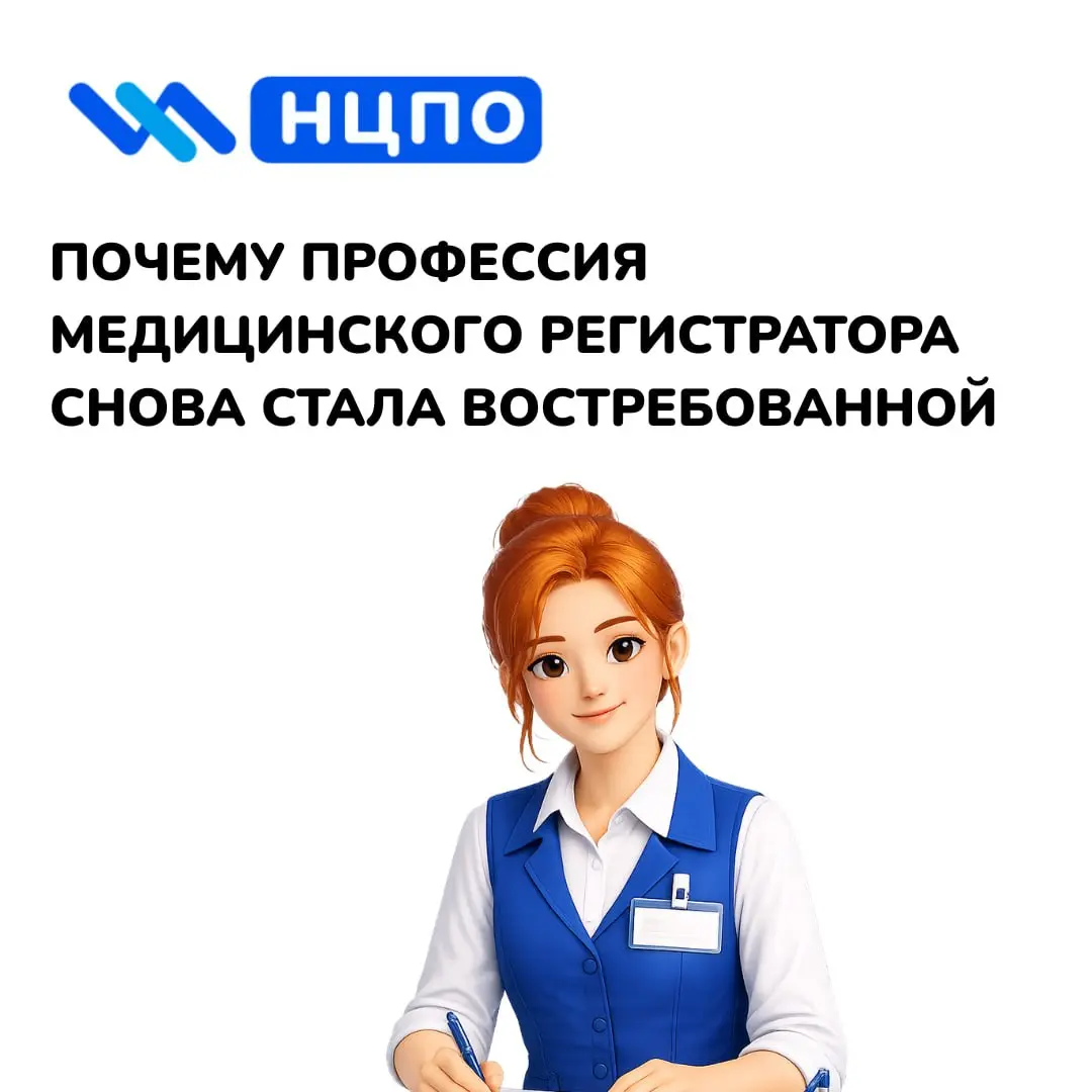 🏥 Почему профессия медицинского регистратора снова стала востребованной
Медицинский регистратор – ключевой специалист для любой клиники или медицинского центра | Сетка — социальная сеть от hh.ru