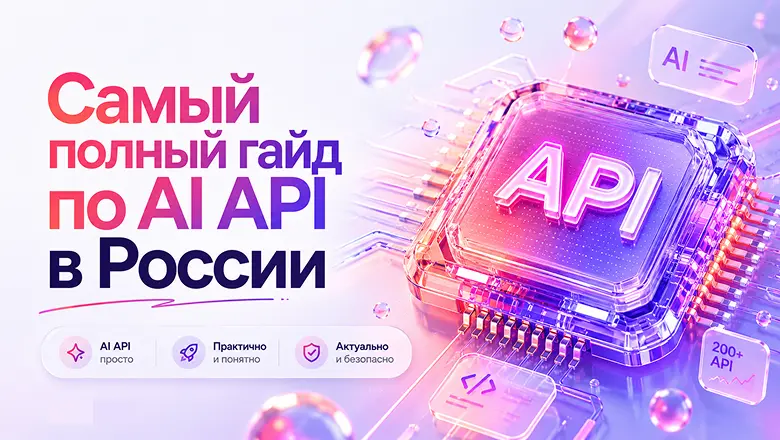 AI API: один ключ для 300+ нейросетей и оплата в рублях | Сетка — социальная сеть от hh.ru
