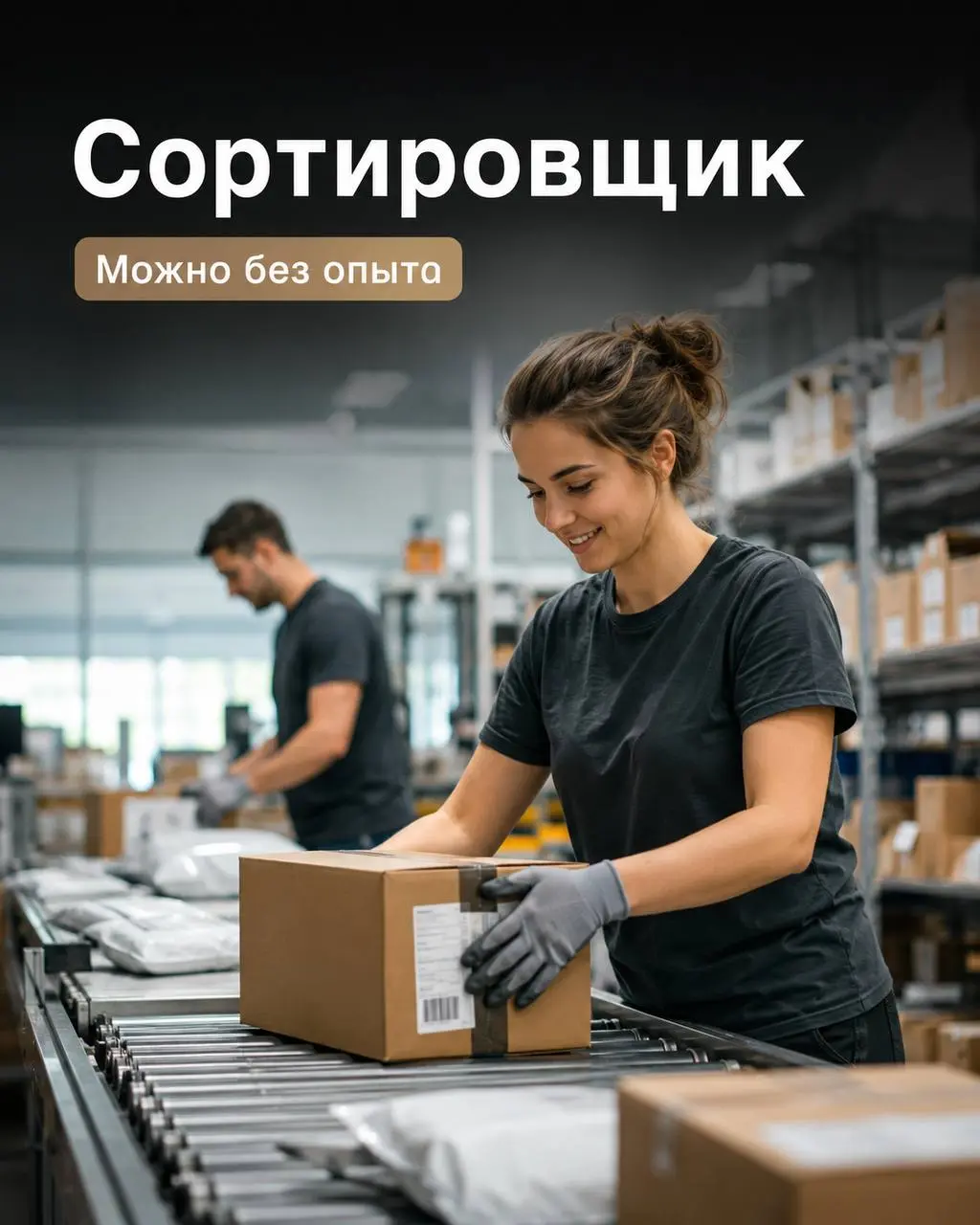 СОРТИРОВЩИК
От 100 000₽
Склад
• Москва, м. Аннино, Битца, Красный строитель, Бирюлево, Востряковский проезд
• Логистика
• @xnikorai
Полное описание вакансии размещено в Телеграм и Макс | Сетка — социальная сеть от hh.ru