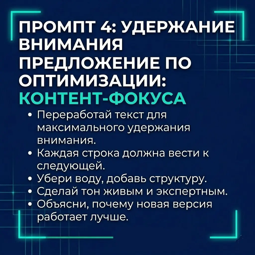 Топ 5 промтов для Claude | Сетка — социальная сеть от hh.ru