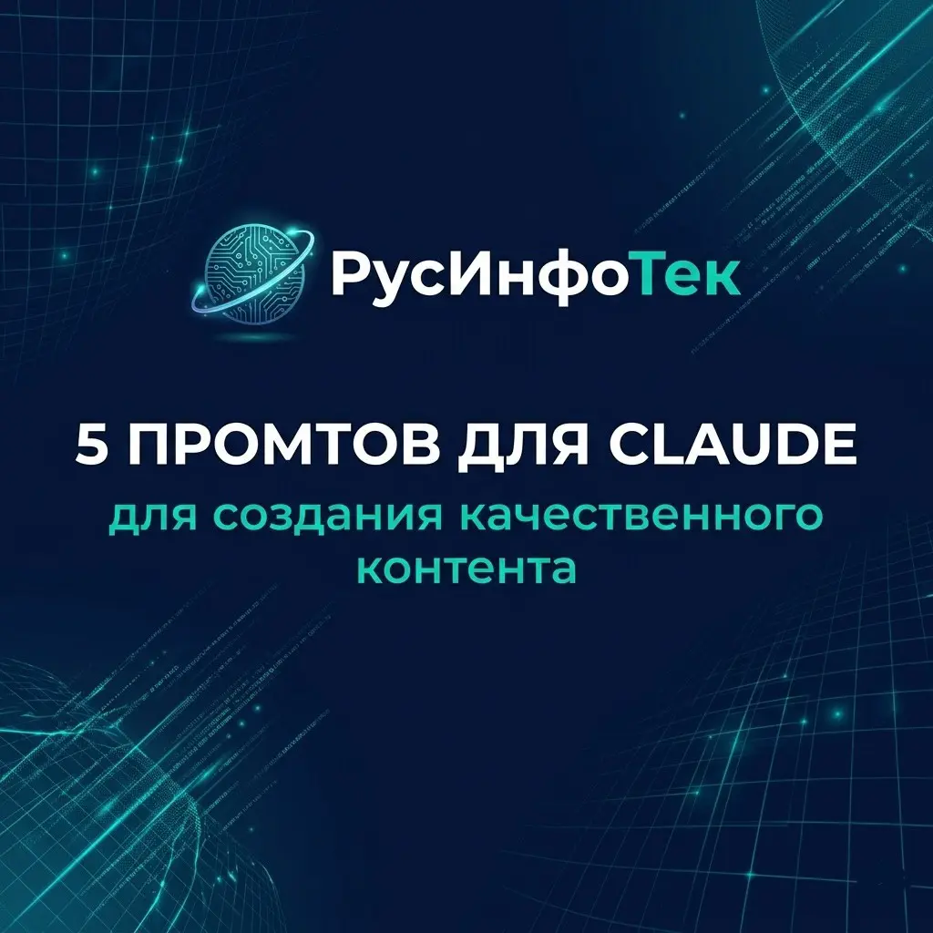 Топ 5 промтов для Claude | Сетка — социальная сеть от hh.ru